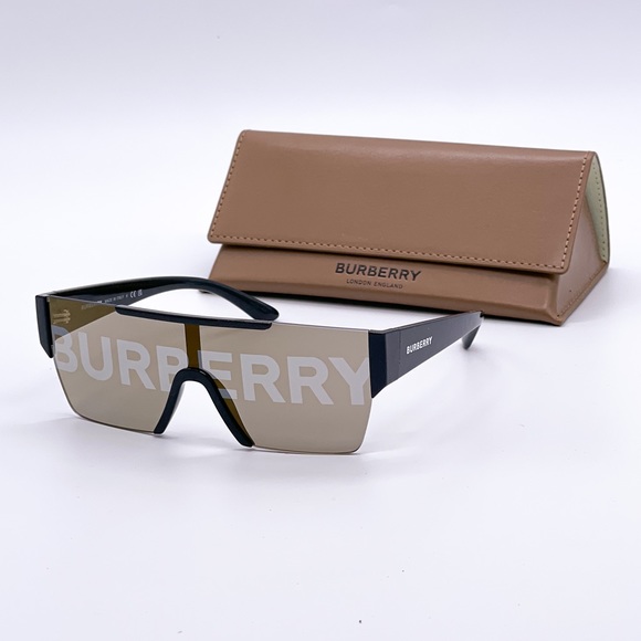NEW BURBERRY UNISEX SHIELD SUNGLASSES BURBERRY BE4291 3001/G NEW BURBERRY B 4291 - Picture 1 of 12